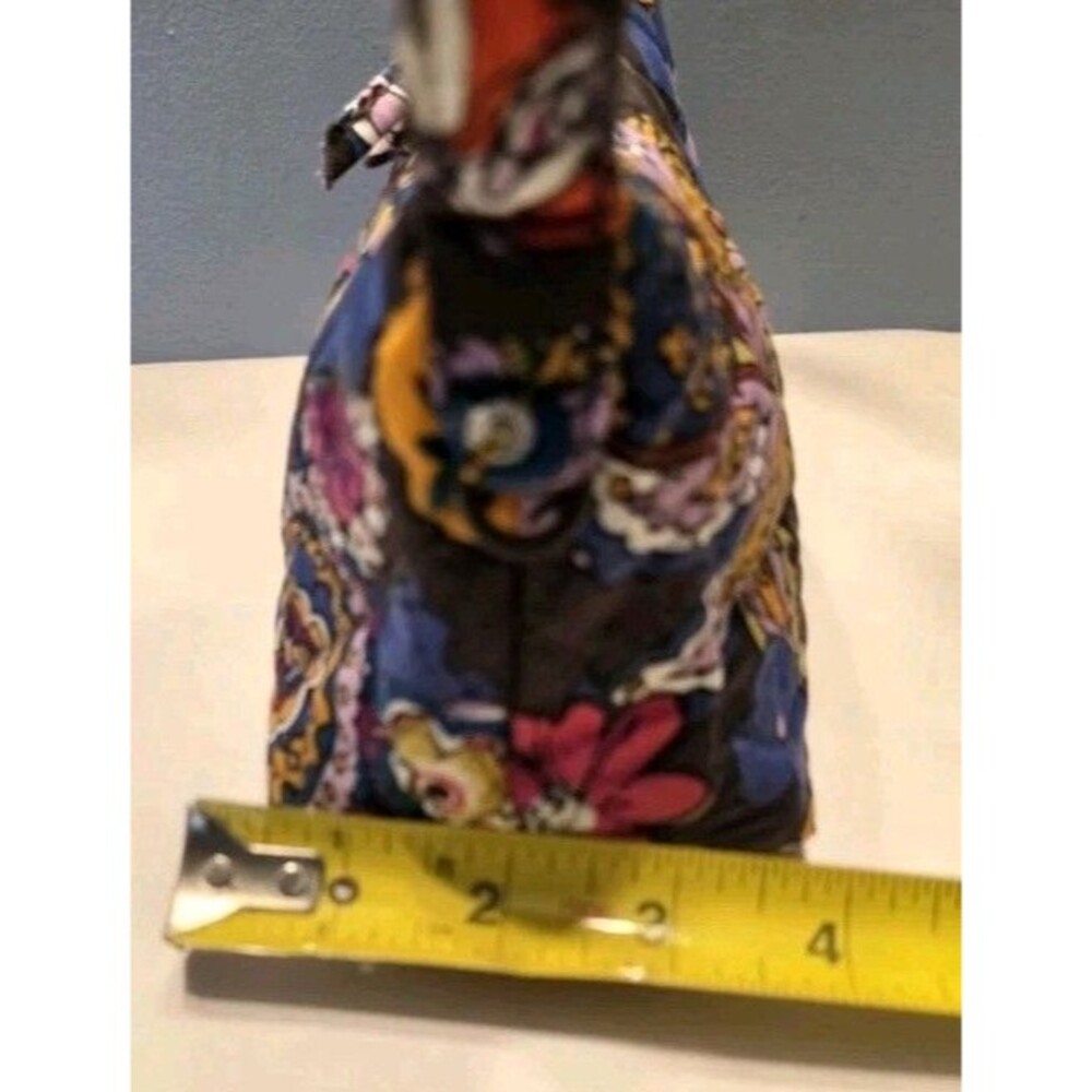 Vera Bradley Roxbury Crescent Shoulder Bag Colorful Bouquet New - Picture 8 of 13